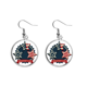 thumbnail image 1 of Presidente de USA flag celebracion del Festival Pendientes pendientes de plata colgantes joyas señora Unbranded M, 1 of 3