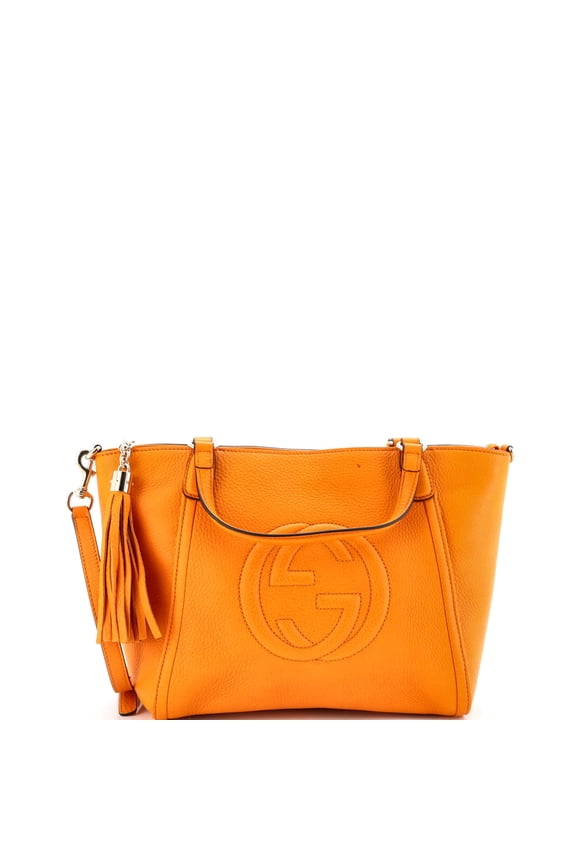 Pre-Owned Soho Convertible Top Handle Bag Leather Small By Rebag