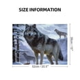 thumbnail image 2 of ONETECH Wolfs Wooden Jigsaw Puzzle - Impossible Wooden Puzzles - Gift for Family Friends 500 PCS, 2 of 6