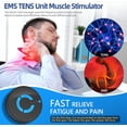thumbnail image 3 of Mini Massager,Rechargeable Intelligent TENS Unit Muscle Stimulator for Pain Relief - FSA or HSA Eligible Deep Tissue EMS Massager Management for Back, Neck, Arm Electronic Pulse Machine, 3 of 5