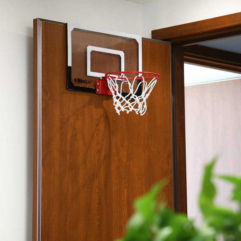 Wall-Mounted Mini Basketball Hoop, Adult Kids Door Wall Basketball Toy  Indoor Backboard, 31.5X22.4in