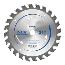 Westward 7-1/4",24-Teeth Circular Saw Blade 24EL55
