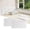 White, variant on Anti Collision Wall Padding for Kids, Upholstered 3D Wall Panels | 4 Packs 7.8'' x 15.7'' Peel and Stick Headboard, Self Adhesive Wall Pads for Kids, Bedroom, Living Room, Gray