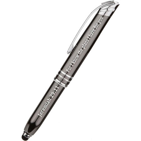 FAYERXL Personalized Pens Engraved Catholic Faith Bible Verse- Pastor Appreciation Gifts for Men Women (Jeremiah 29:11)
