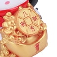 thumbnail image 4 of NFTIGB Solar Powered Waving Panda Figurine Light Operated Arm Waving Ornament for Auto Dashboard and Office Room Decoration Style D 2.8x2.7x3.3 inches (7.2x6.8x8.5 cm) Cute Chinese Animal Statue, 4 of 5