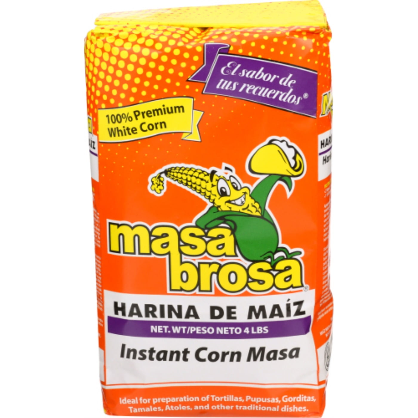 Masa Brosa Instant Corn Mix, 4.4 lb