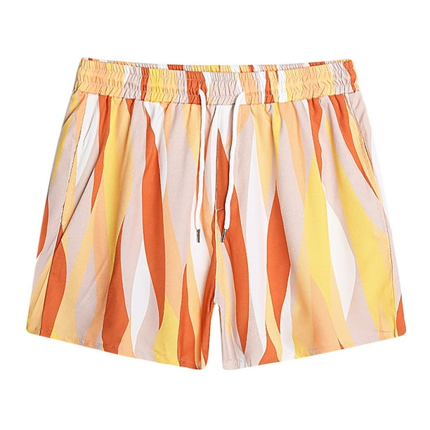 SMihono Mens Shorts Casual and Athletic Plus Size Summer Printed