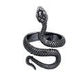 thumbnail image 4 of Anillo Qarigey geniales personalidad exagerada estereoscópico forma de animal negro, 4 of 6