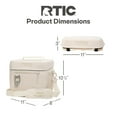 thumbnail image 5 of RTIC 15 Can Everyday Cooler, Insulated Soft Cooler with Collapsible Design, Sand, 5 of 5