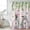 LightPink, variant on Farmhouse Spring Shower Curtain, Waterproof Shower Curtains for Bathroom, Retro Bicycles Flowers Vines Butterfly Washable Fabric Bathtub Curtain Set Bath Decor with 12 Hooks Long 72"x84"
