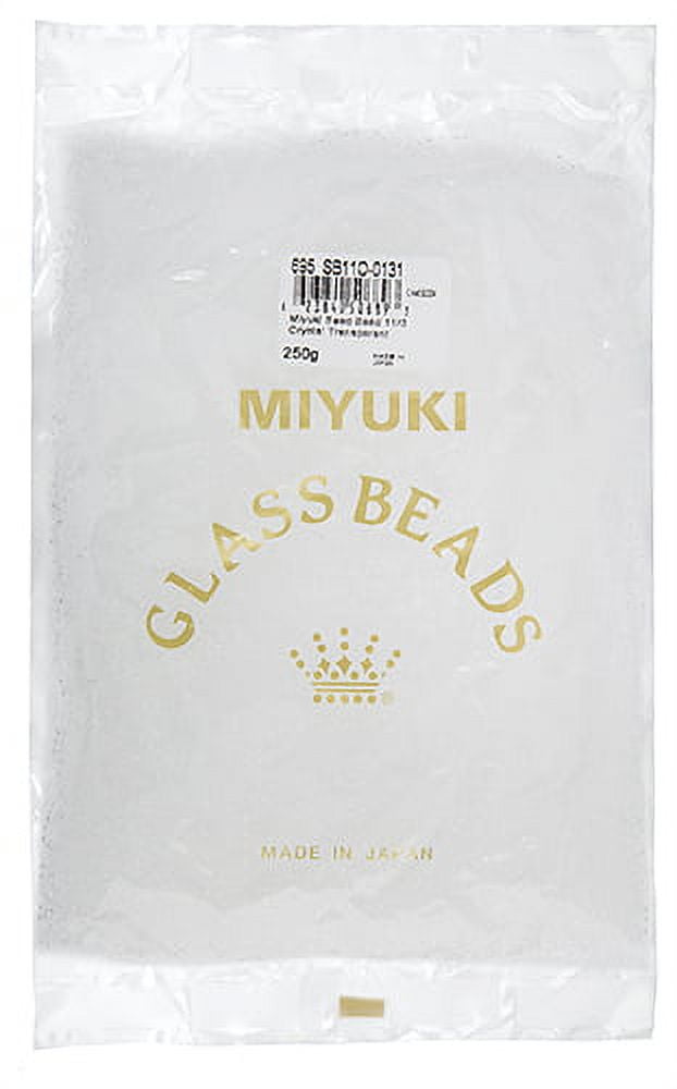 Miyuki Glass Seed Beads 11/0 (250g) DB0131 Transparent Crystal Bead for DIY