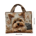 thumbnail image 3 of Beach Tote Bags for Women Cute Animals Travel Beach Shoulder Bags Canvas Tote, 3 of 6