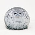 thumbnail image 2 of Almohada de foca enojada con forma de gota, muñeco de león marino 3D rechoncho, juguete de peluche, almohada para dormir para bebés, regalos para niñas y niños, 2 of 5