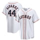 thumbnail image 1 of Nueva Camiseta De Béisbol Cardigan Astros Baseball #44 Alvarez Summer Sportswear Fan Edition White-L(44), 1 of 2