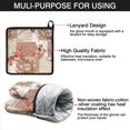 thumbnail image 7 of Pioneer Flower Kitchen Oven Mitt and Pot Holder Sets 2 Pcs for Baking, Cooking and Grilling, Heat Resistant Up To 392 °F, 7 of 7