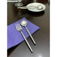 thumbnail image 4 of Classy R Us LLC VIBHSA Appetizer forks and Soup Spoons Set of 8 Pieces, 4 of 4