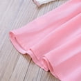 thumbnail image 4 of Franhais Girls Fashion Splicing Dress Fake Two Piece Bowknot Decorated Soft Comfortable Breathable Skirt, 4 of 6