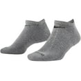 thumbnail image 5 of Nike Everyday Plus Cushion Training No-show Socks (3 Pairs), Grey Large, B0B3JP6CM5, 5 of 6