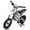 White, variant on Track Seven 24V Electric Dirt Bike, 250W Ride on Motorcycle with Twist Grip Throttle, Hand-Operated Dual Brakes, Speed Up to 10 MPH, for Age 8-12, Blue