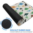 thumbnail image 6 of Long Mouse Pads for Desk,Beige Cartoon Dinosaurs Palms Pattern Desk Mats on Top Of Desks, Desk Mouse Pad Extra Large with 3mm Non-Slip Base and Stitched Edge for Gaming,Office,Work,Home 31.5"x15.7", 6 of 6