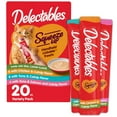 thumbnail image 3 of (4 pack) Hartz Delectables Squeeze Up Catnip Flavored Variety Pack Lickable Cat Treat, 20ct, 3 of 8