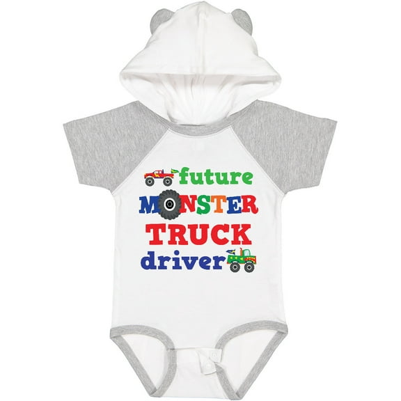 Inktastic Truck Future Driver Boys Baby Bodysuit