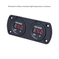 thumbnail image 3 of Kenally Medidor de voltaje Universal para coche y camión, voltímetro con pantalla Digital de 6-30V CC, dispositivo de medición de voltios, Paneles de instrumentos para automóviles, 3 of 6