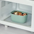 thumbnail image 5 of Mainstays Food Storage Snack Container, Rectangle, Green, 19oz Capacity, 5 of 5