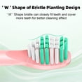 thumbnail image 4 of Toothbrush Heads 7zyki Rtauys Compatible 10 Pack Pink, 4 of 6