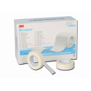 3M Medical Tape Micropore Easy Tear Paper 1/2 Inch X 10 Yard White, 1 Roll - 1530-0