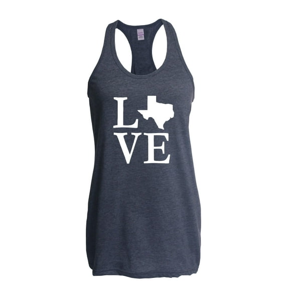 IWPF - Women's Racerback Tank Top - Texas Flag