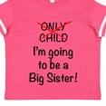 thumbnail image 4 of Inktastic I'm Going to Be a Big Sister Girls Toddler T-Shirt, 4 of 5