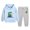 Light Blue, variant on JFOPQVSM Cute Cartoon Printed Hooded Sweatshirt and Sporty Sweatpants Set for Boys Suitable for and Winter