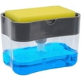 thumbnail image 1 of Distributeur de Liquide Vaisselle avec Porte-Éponge et Distributeur de Savon - Organisateur d'Évier avec Éponge, 1 of 4