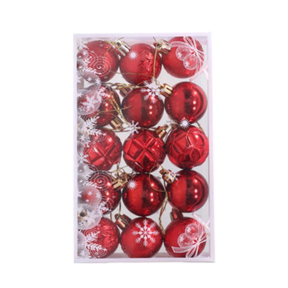 Tkrady Christmas Tree Decoration - 15Pcs Big Christmas Ball Multicolor Ball Decorations Christmas Tree Ornaments Set For Home Party