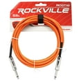 thumbnail image 2 of 24 Rockville RCGT10O 10'  1/4" TS to 1/4'' TS Guitar/Instrument Cable, 2 of 3