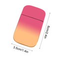thumbnail image 3 of Windproof Lighter Outdoor, Dual Arc Electric Lighter Colorful gradient Lighter Rechargeable USB Lighter Flameless Plasma Lighter with Rhythmic Flashing Battery Indicator (Gradient), 3 of 6