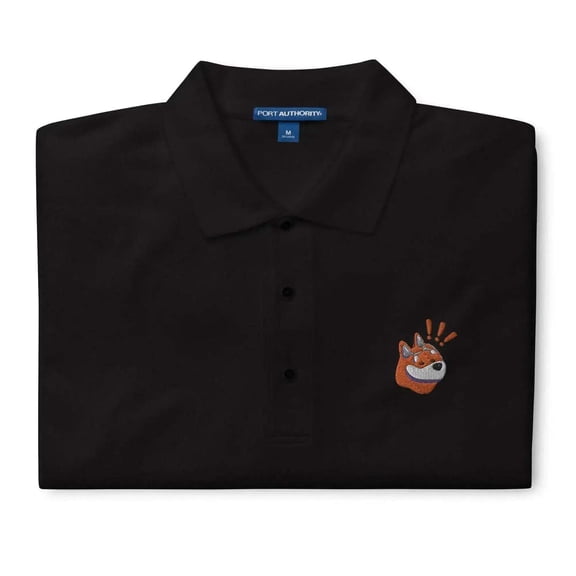 Bonk Meme Coin Polo Shirt
