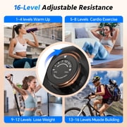 LNOW Recumbent Exercise Bike for Home,Light Commercial High-end Recumbent Bike with Arm Exerciser,Bluetooth App,Heart Rate, Low-Impact Cardio & Physical Therapy