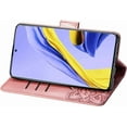 thumbnail image 4 of Compatible with Samsung Galaxy A42 5G Wallet Case for Women, Leather Flip Folio with Kickstand Magnetic and Card Holder Protective Case for Samsung Galaxy A42 5G Butterfly Rose Gold SD, 4 of 14