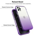 thumbnail image 3 of iPhone 12 Case, iPhone 12 Pro Case, and [2 x Tempered Glass Screen Protector] Crystal Clear Cover with Reinforced Corner Bumper Slim Flexible TPU Phone Case for iPhone 12/12 Pro 6.1 inch ,Purple, 3 of 8