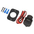 thumbnail image 1 of BOROCO-Cargador De Coche QC 3,0, 12V, Carga Rápida, Puerto Dual, Toma De Corriente USB, Carga con Pantalla De Voltaje para Camiones, Furgonetas, RVs, 1 of 5