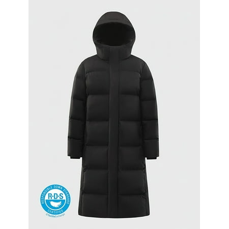 100% Responsibly Sourced Goose Down, W's Super Cloud-soft Down Long Parka Extra Thick