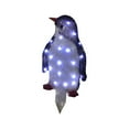 thumbnail image 1 of EGNMCR Room Decor, , Lighted Penguin Christmas Outdoor Yard Decorations, Glittered Penguin With Battery Lighted Outdoor Decor, Artificial Pre-Lit Xmas Decorative Penguin LED Lights penguin lights, 1 of 7