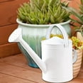 thumbnail image 6 of oshhni Metal Watering Can Easy Pour Gardening Tool for Plants Household Houseplants white, 6 of 9