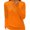 Orange, variant on Women's Pullover Sweater Women's Semi Turtleneck Sweater Long Sleeve Sequins Pullover with A Base Shirt Autumn and Winter Warm Sweater Red M