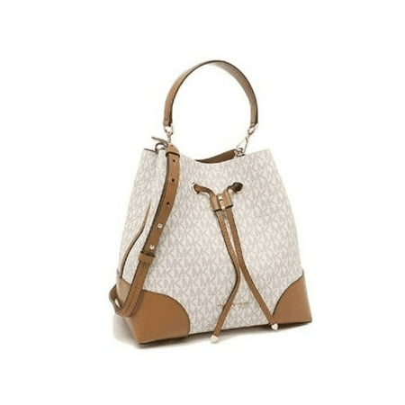 Michael Kors Mercer Gallery Ladies Medium Two Tone Canvas Shoulder Bag 30F9GZ5L6B-149