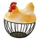 thumbnail image 2 of Cesta de Huevos Canasta Recipiente Organizador de Alimentos Decorativo Diseño Original Material Hierro y Resina Perfecto para y Regalos, 2 of 9