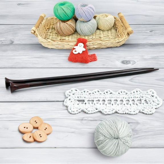 US Size 8 Rosewood Crafted Premium Knitting Needles | Yarn Knitting Accessories & Supplies | Nagina International (12-5mmRR)