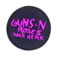 thumbnail image 1 of Guns N Roses Was Here Iron On Patch, 1 of 1